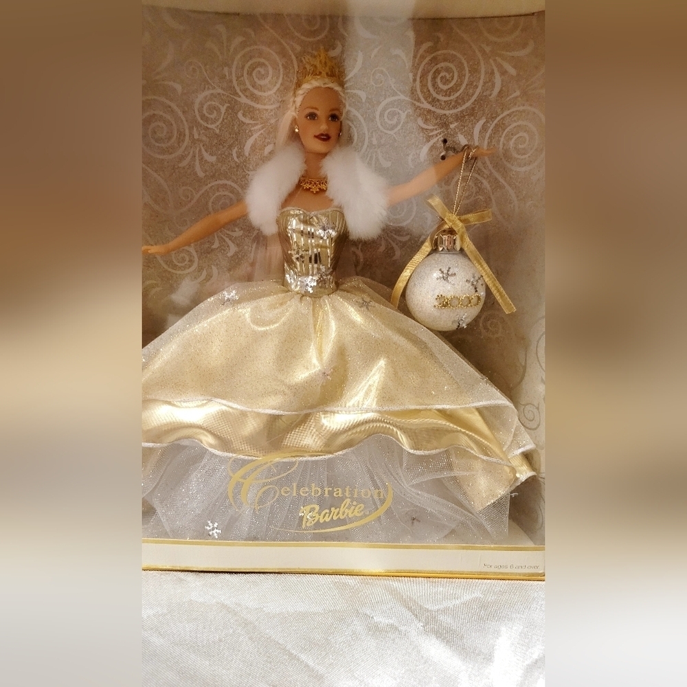 Special 2000 Edition Celebration Barbie Doll. Never Removed From Box